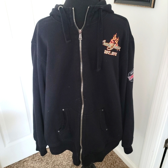 Barrett Jackson Auctions 4XL Jacket with hood full zip Car Collectors - Picture 2 of 6